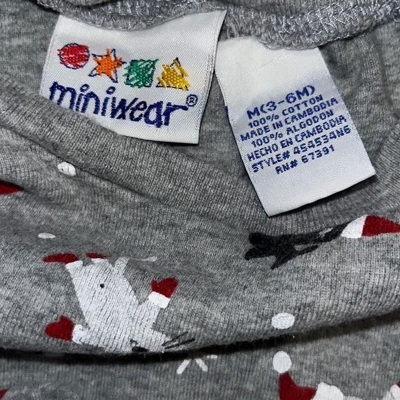 𝅺#26 Mini Wear Christmas Pajamas - Picture 2 of 2